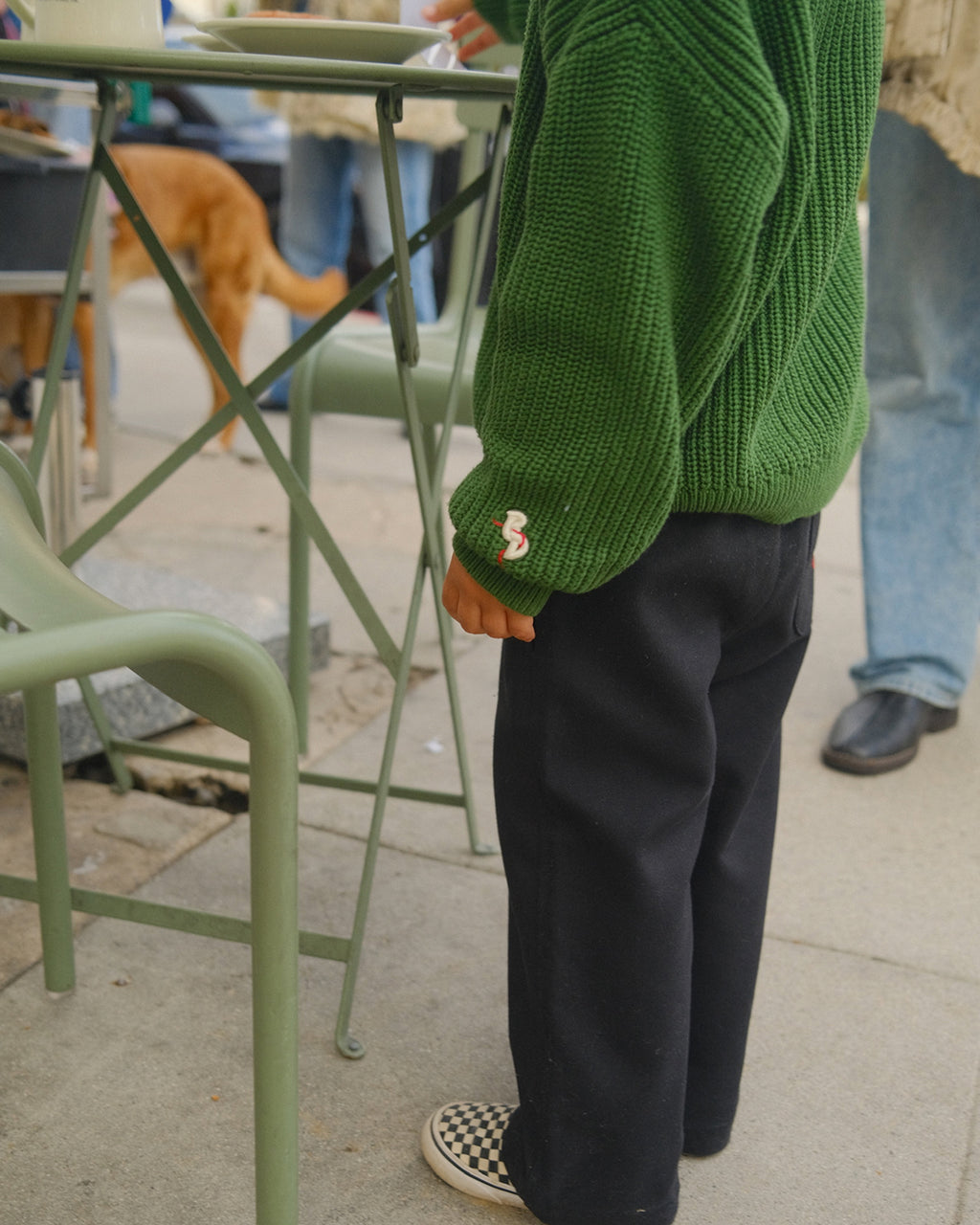 Nothing but Cotton Sweater, Green