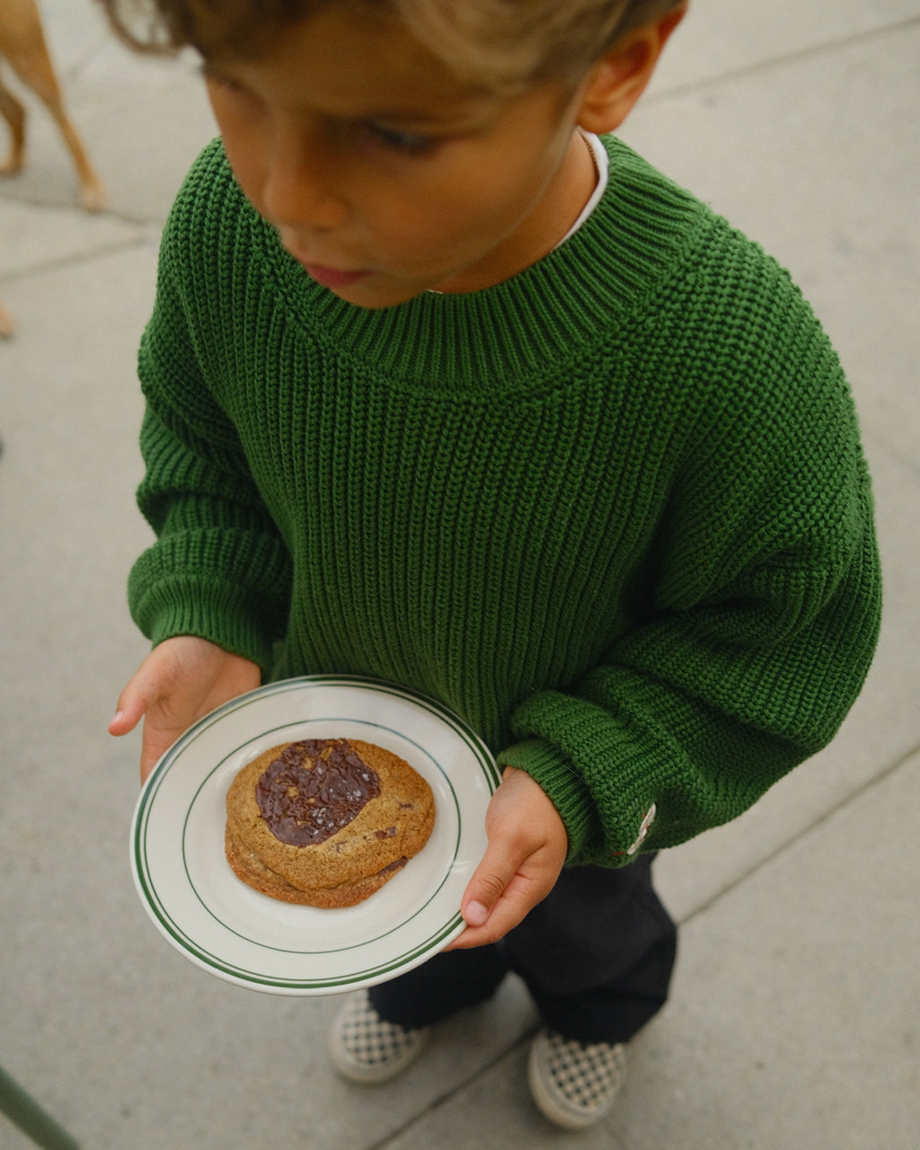 Nothing but Cotton Sweater, Green