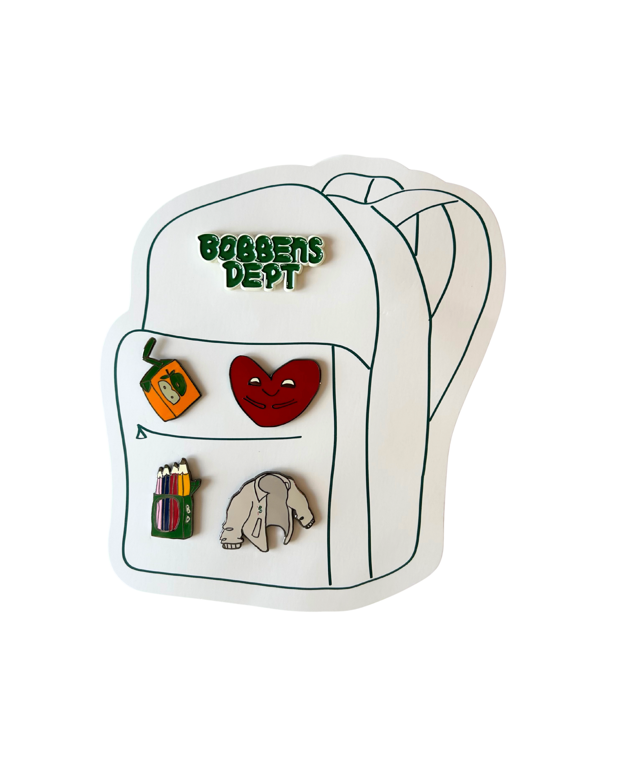 BD Pins - 5 pcs